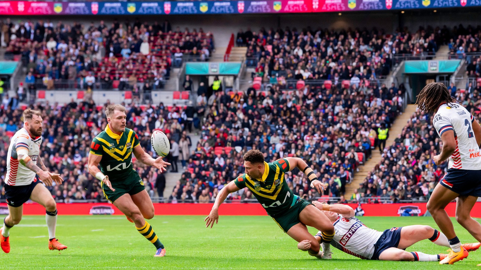 Match Report: Australia takes first test