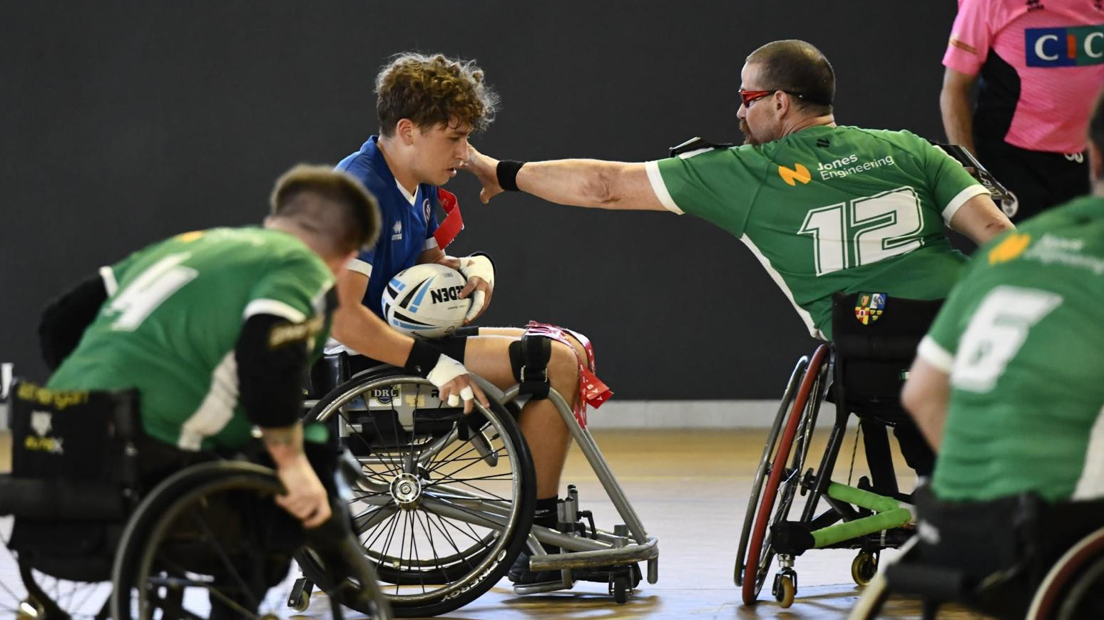 Match Report: France win first wheelchair game of the weekend against Ireland 106-16