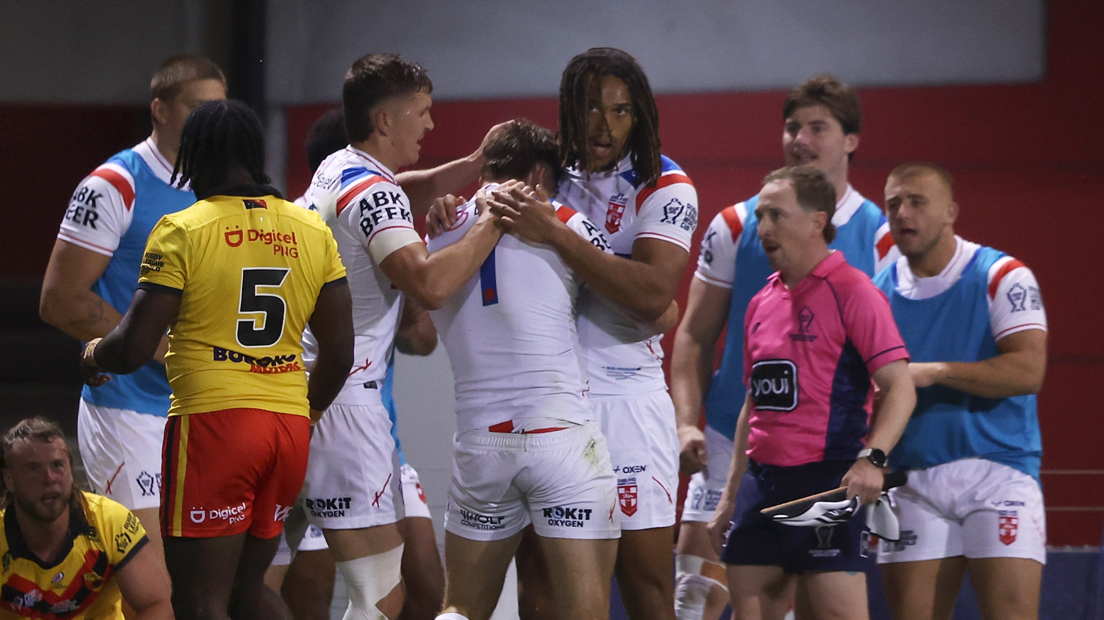 Match Report | England Keep Semi-Final Hopes Alive with Win Over Papua New Guinea