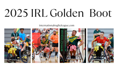 2025 IRL Golden Boot: Wheelchair long list announced